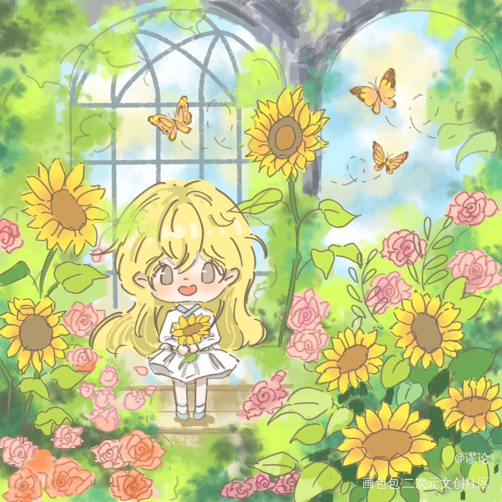 花房_oc绘画作品
