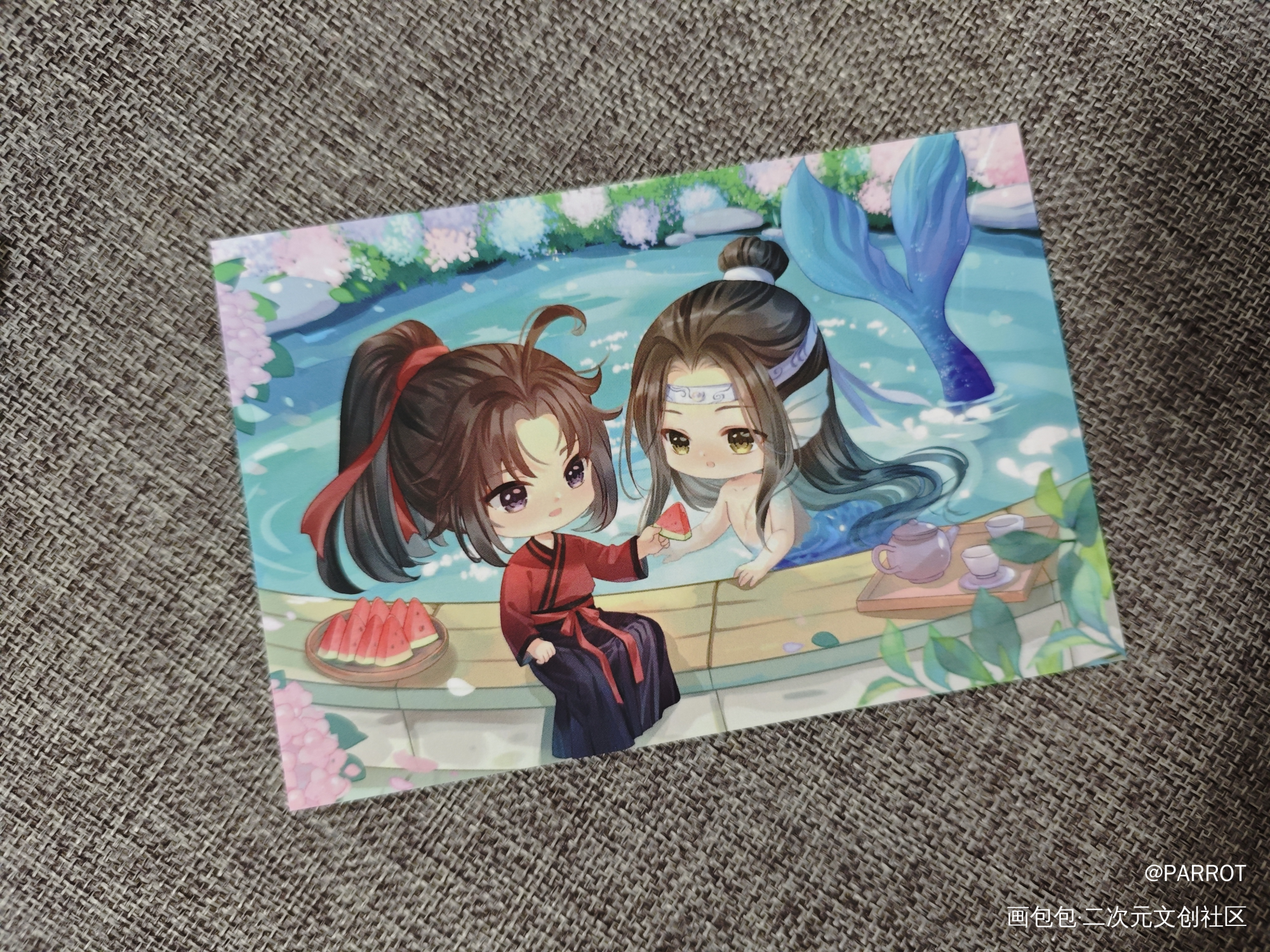 _天官赐福魔道祖师无料返图绘画作品