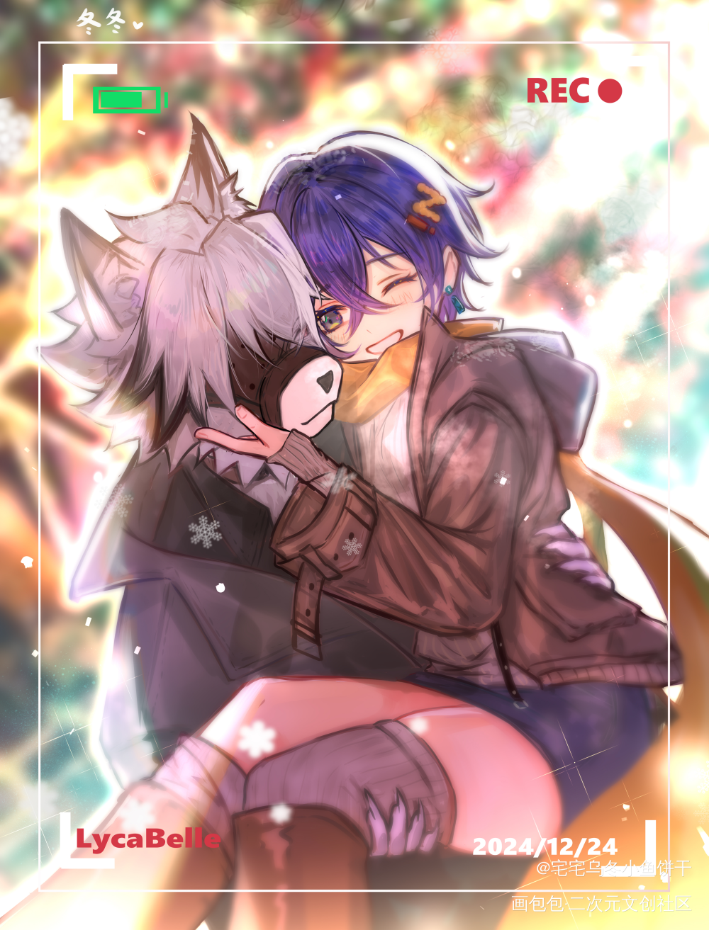 莱铃【🎄圣诞礼物🎁】_莱铃绝区零铃冯·莱卡恩绝区零绘画绘画作品