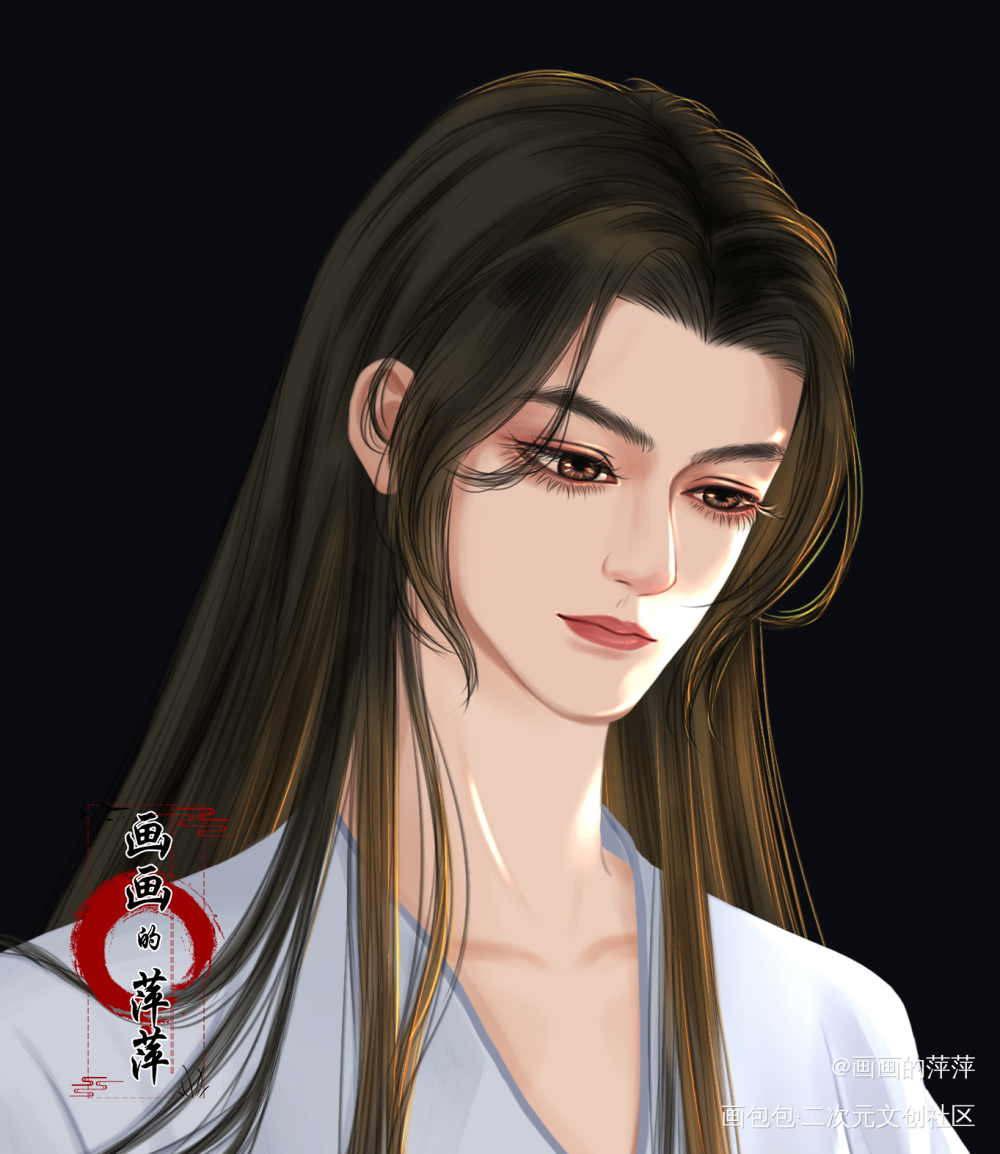 师尊，趟过五年来见你_二哈和他的白猫师尊燃晚楚晚宁墨燃绘画作品