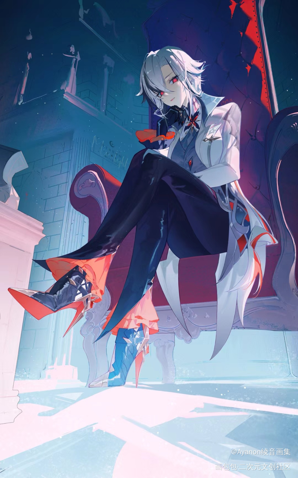 主人_原神绘画作品
