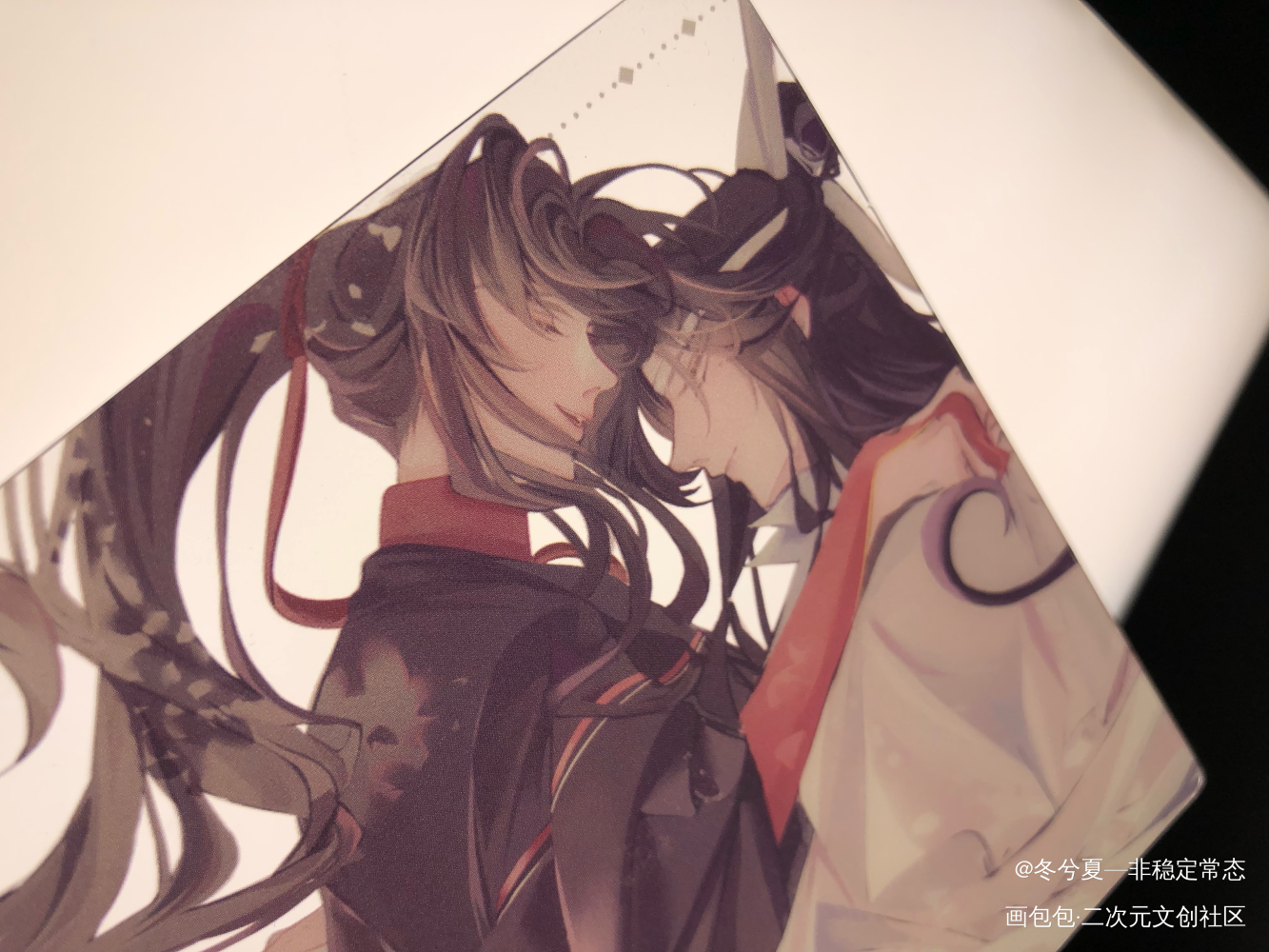 超甜！_魔道祖师无料返图周边秀忘羡蓝忘机·魔道祖师魏无羡·魔道祖师绘画作品