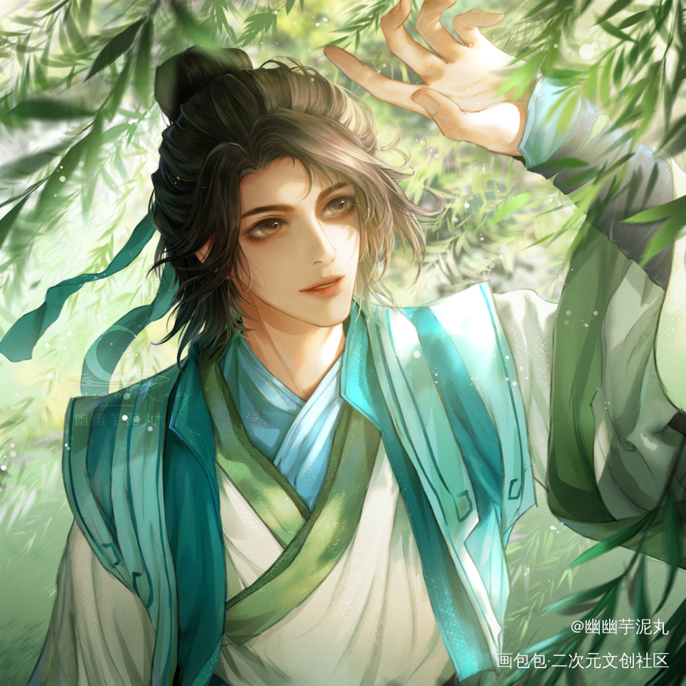 给朋友摸的方兰生_古剑奇谭方兰生古剑奇谭一绘画作品