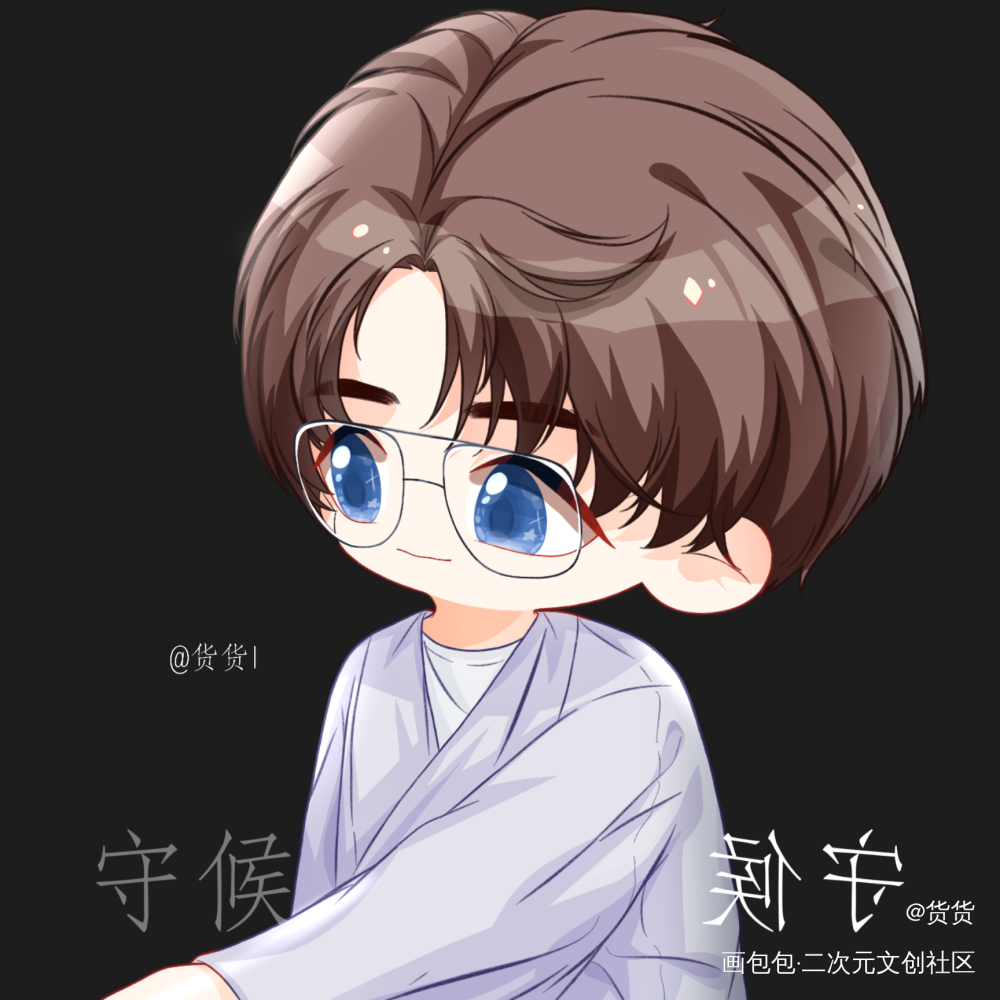 _人物练习可爱Q版绘画作品