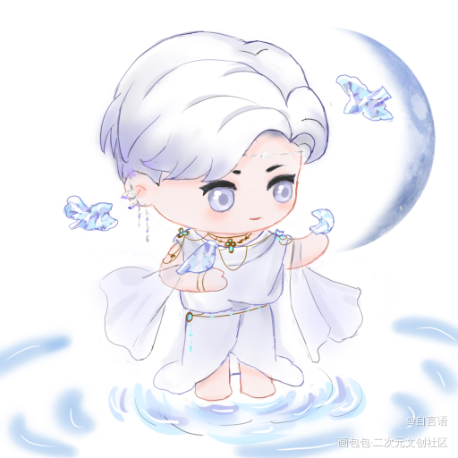 貌美月光石黎_谁把谁当真188男团黎朔·谁把谁当真黎朔绘画作品