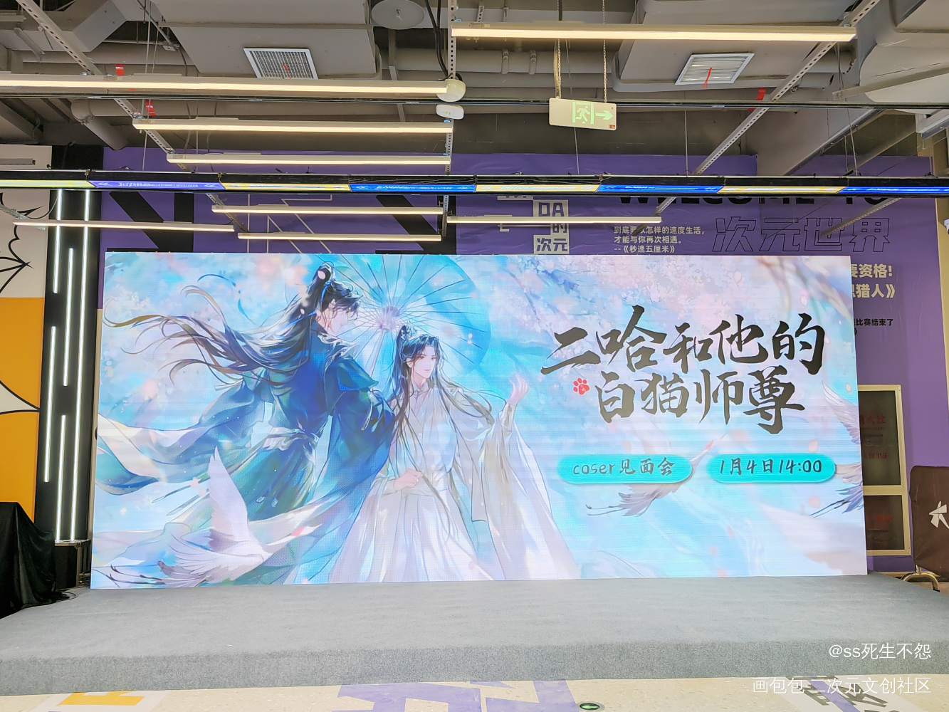 _二哈和他的白猫师尊绘画作品