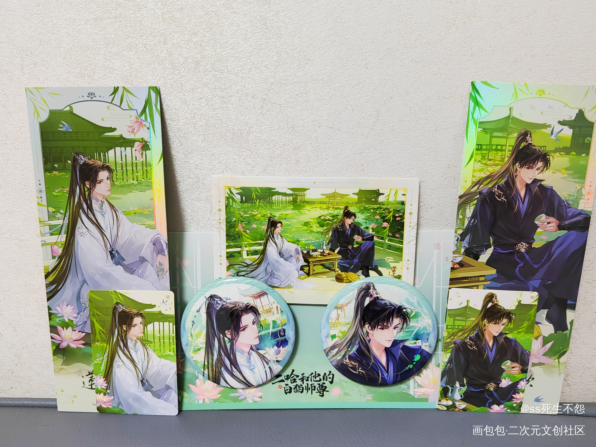 _二哈和他的白猫师尊绘画作品