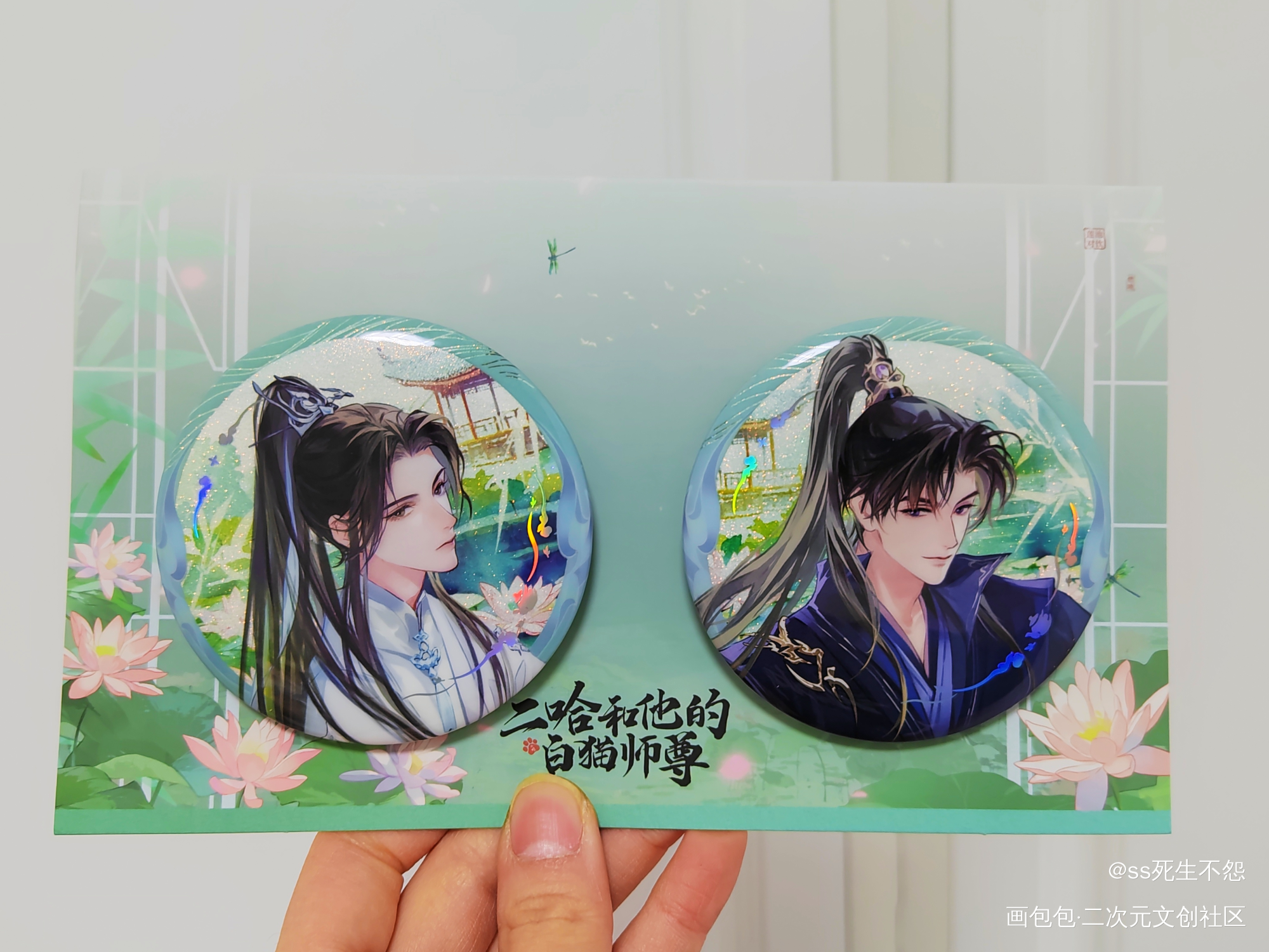 _二哈和他的白猫师尊绘画作品