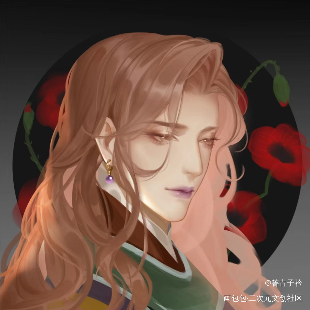 茶朔洵_彩云国物语绘画作品