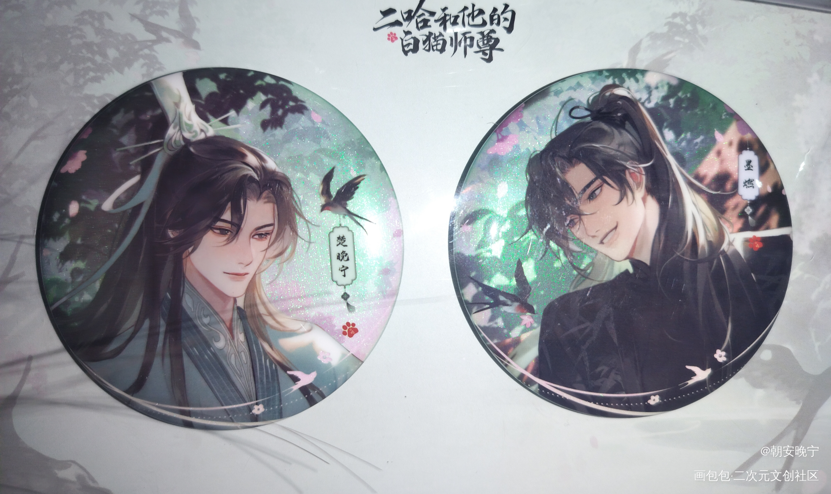 _二哈和他的白猫师尊绘画作品