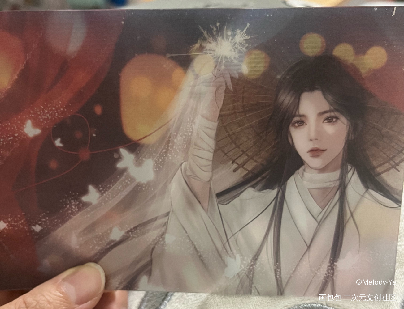 _天官赐福无料返图花城·天官赐福谢怜·天官赐福绘画作品