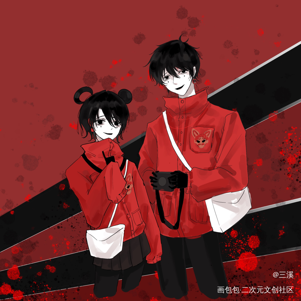婷亭_头七怪谈绘画作品
