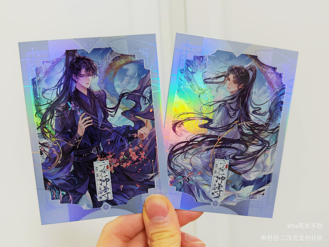 _二哈和他的白猫师尊梨乖酥绘画作品