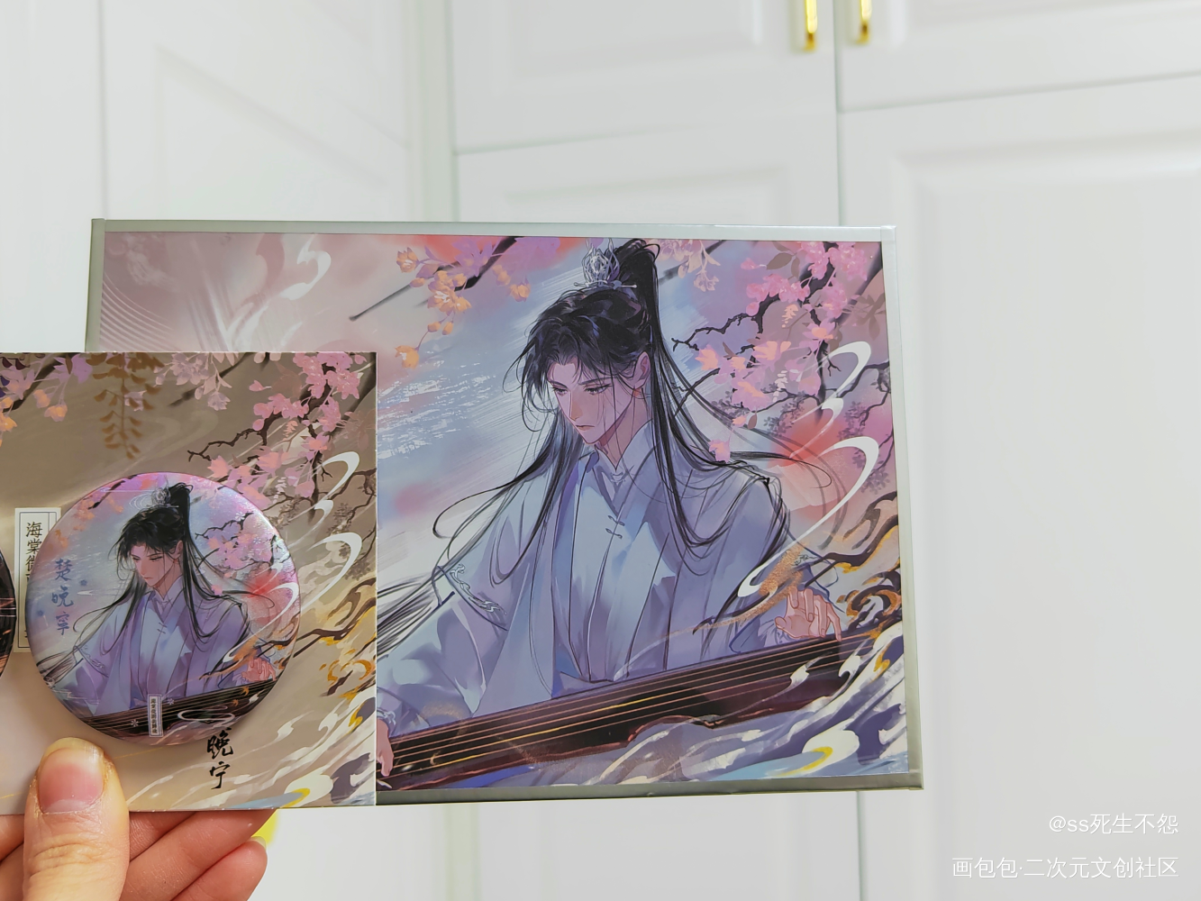 _二哈和他的白猫师尊稻田雪兔绘画作品