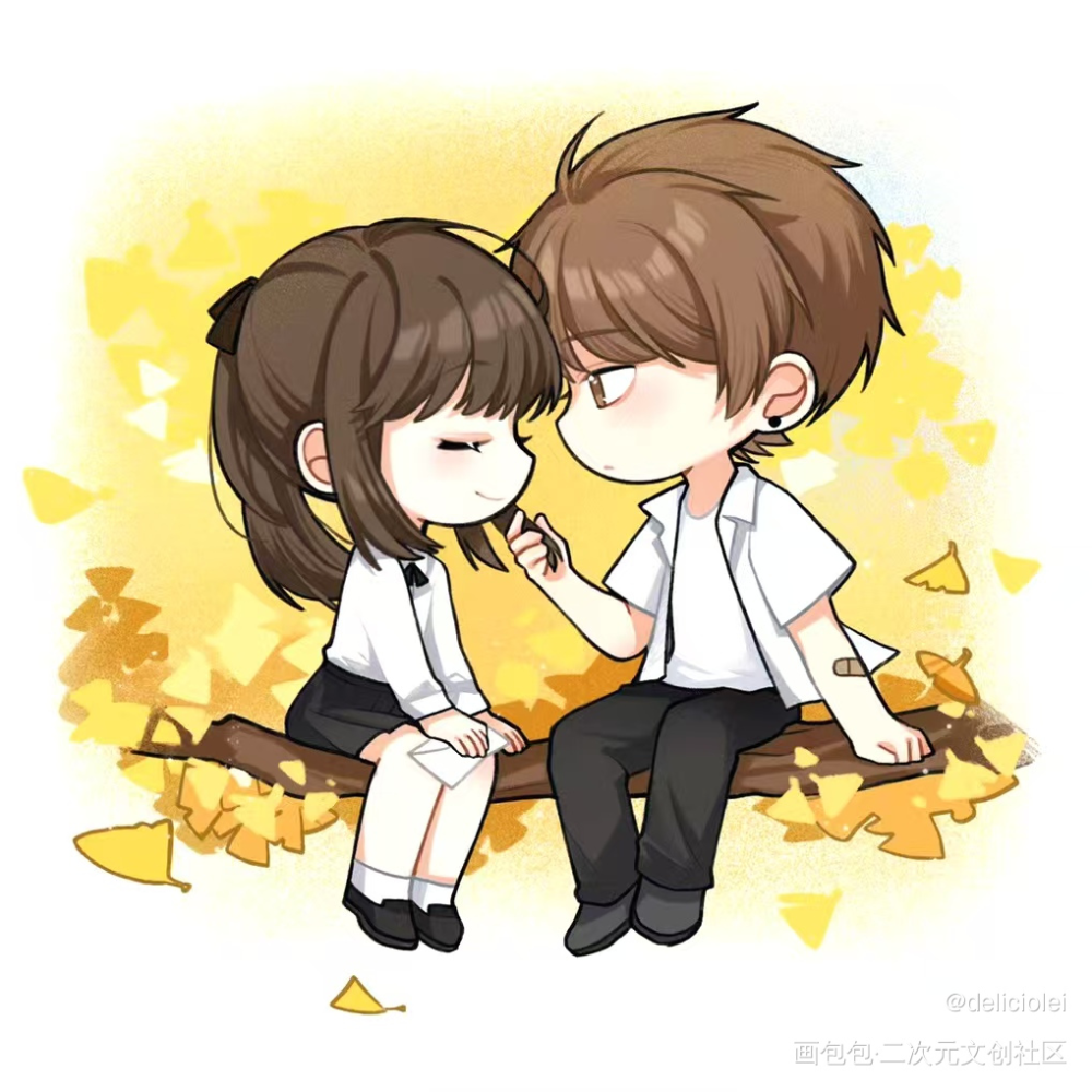 银杏之恋_恋与制作人绘画作品