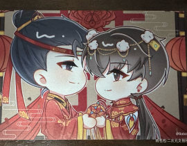 群秀，永远热恋，幸福在一起_绘画作品