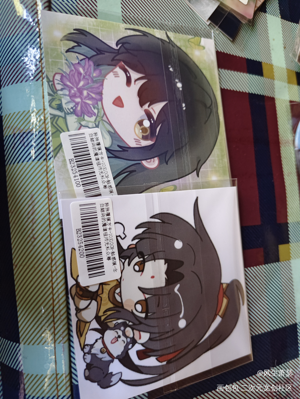 可爱可爱_魔道祖师无料返图绘画作品