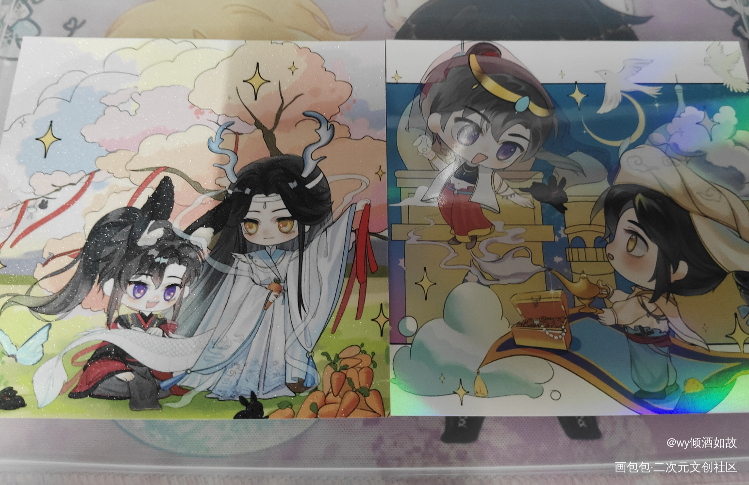 太可爱了_魔道祖师无料返图绘画作品