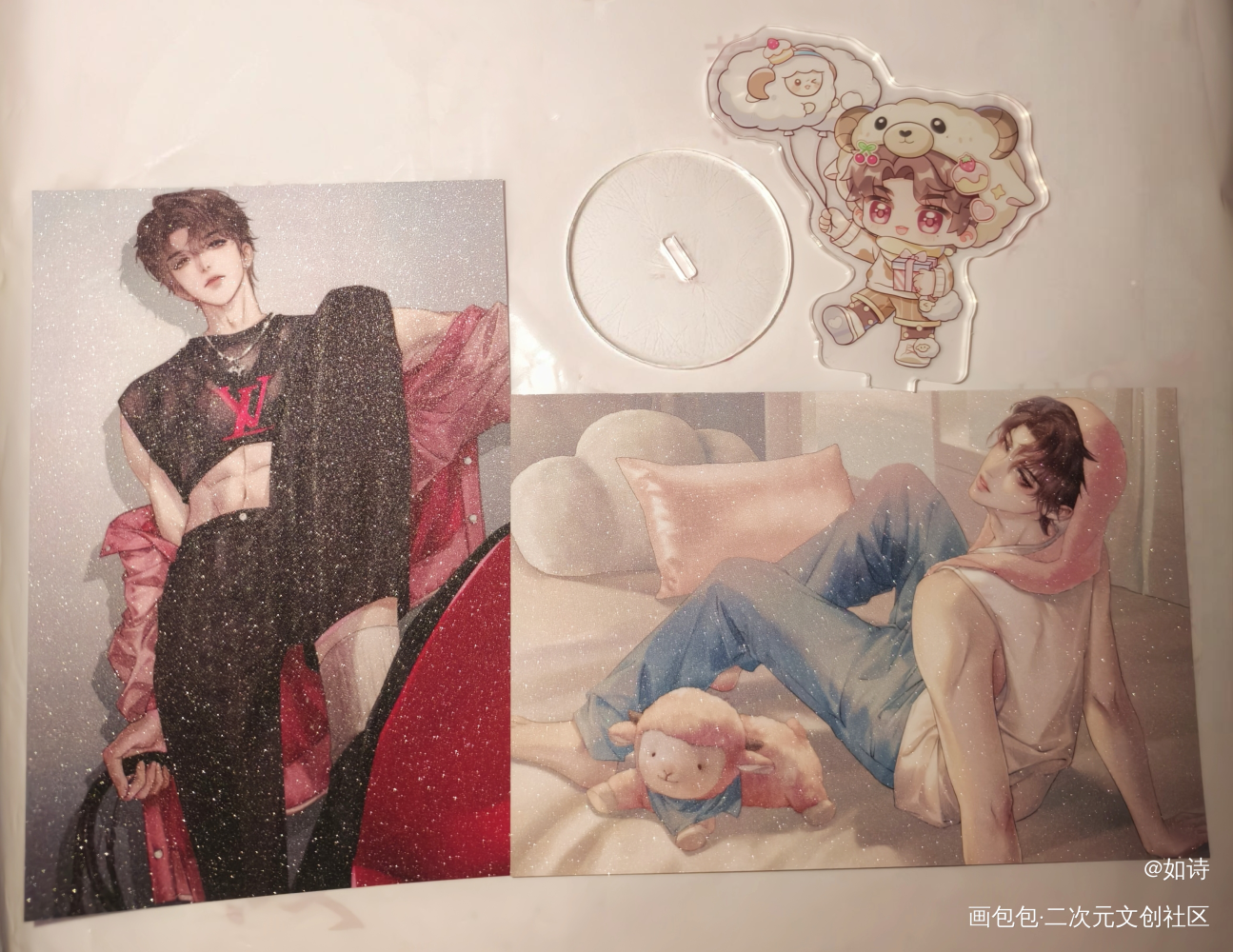 _188男团无料返图赵锦辛绘画作品
