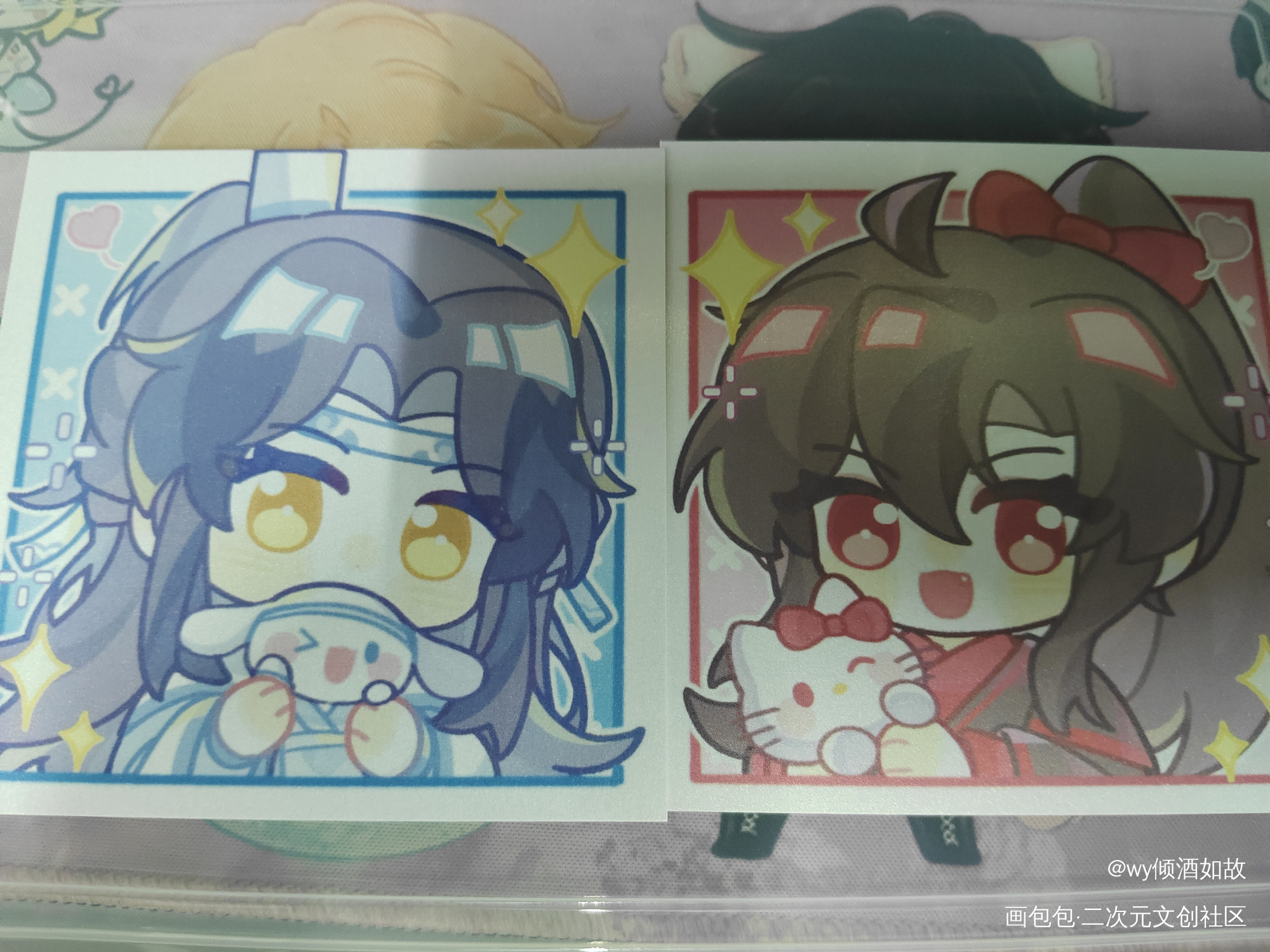 太萌噜_魔道祖师无料返图绘画作品