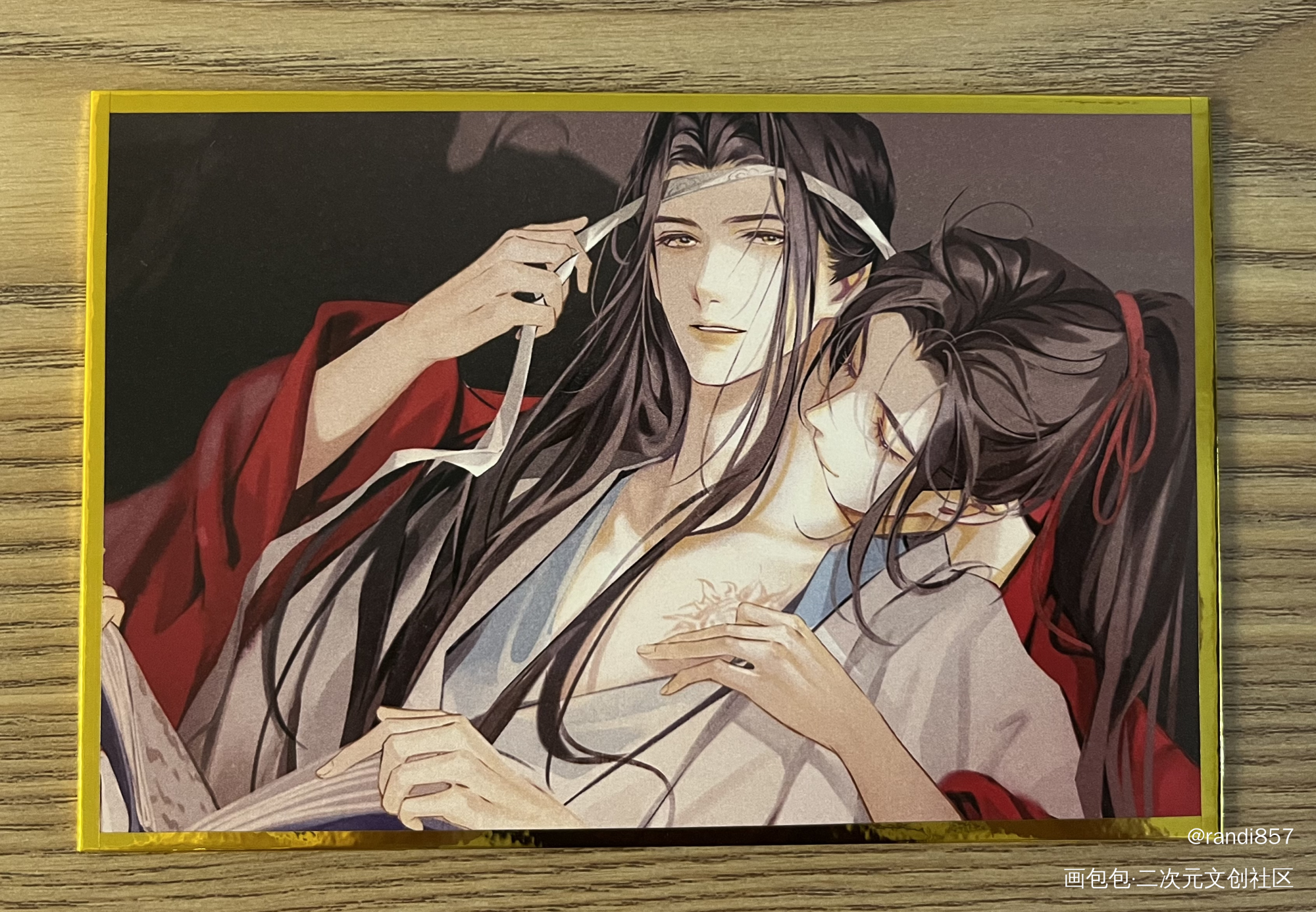 哇！！！好喜欢老师画的！！！_魔道祖师授权返图绘画作品