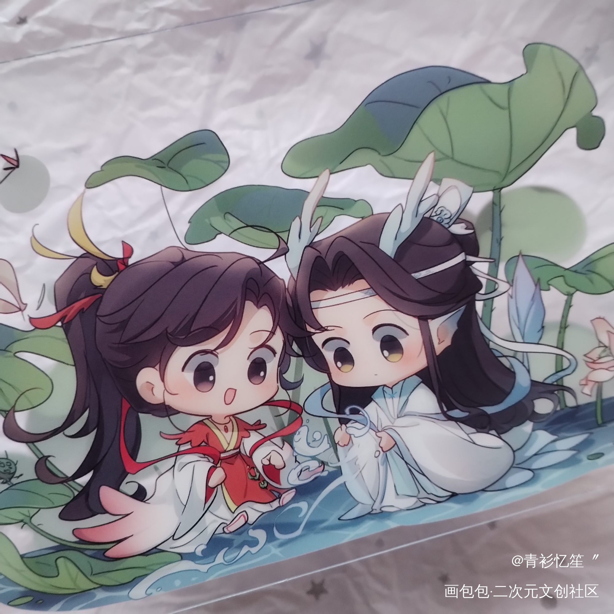 忘羡_魔道祖师无料返图忘羡蓝忘机·魔道祖师魏无羡·魔道祖师绘画作品