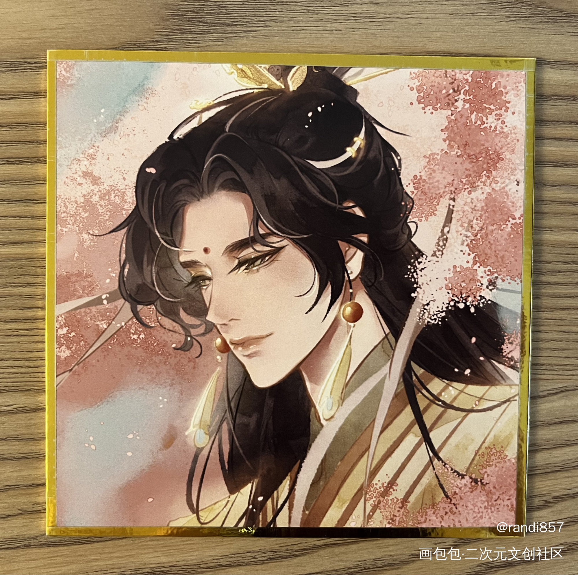 金枝玉叶的太子殿下啊！！！_天官赐福授权返图绘画作品
