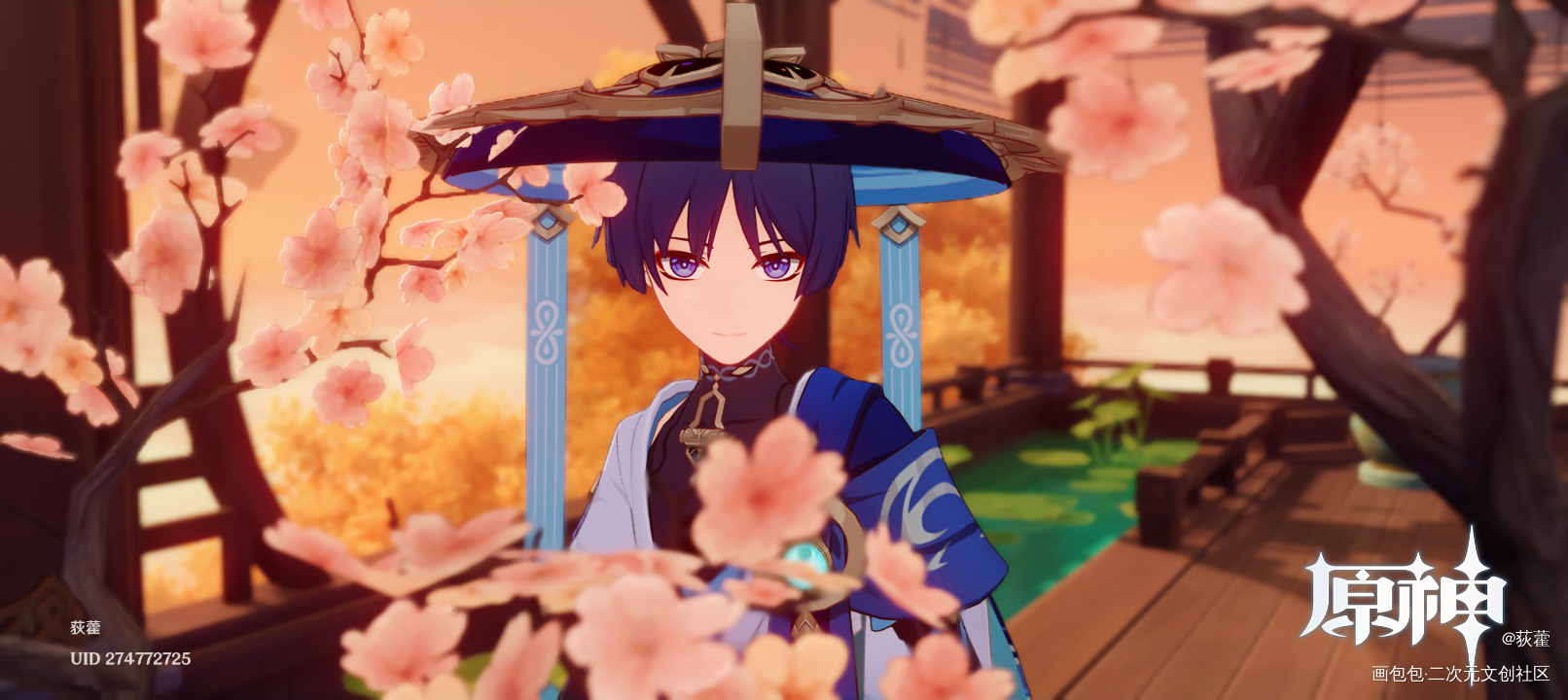 _散兵·原神流浪者绘画作品