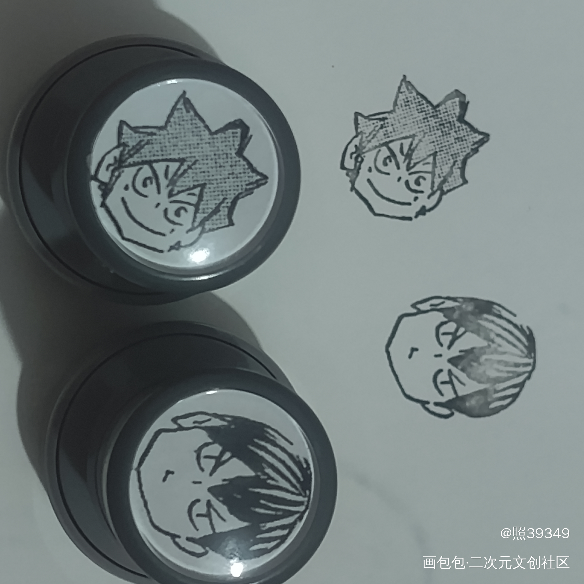 _排球少年绘画作品