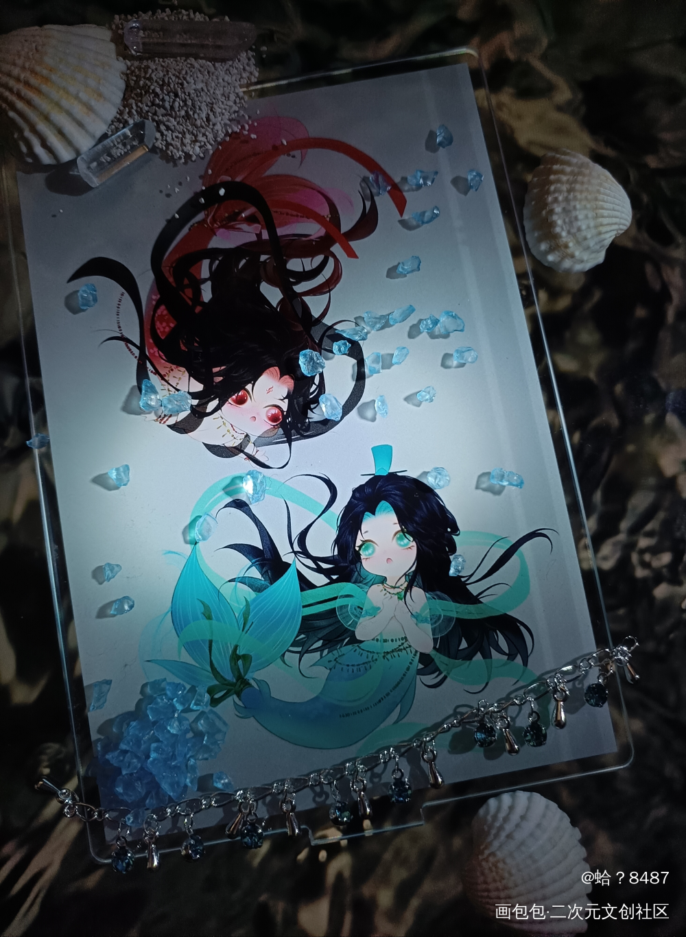 _人渣反派自救系统洛冰河·人渣反派自救系统墨香铜臭沈清秋·人渣反派自救系统绘画作品