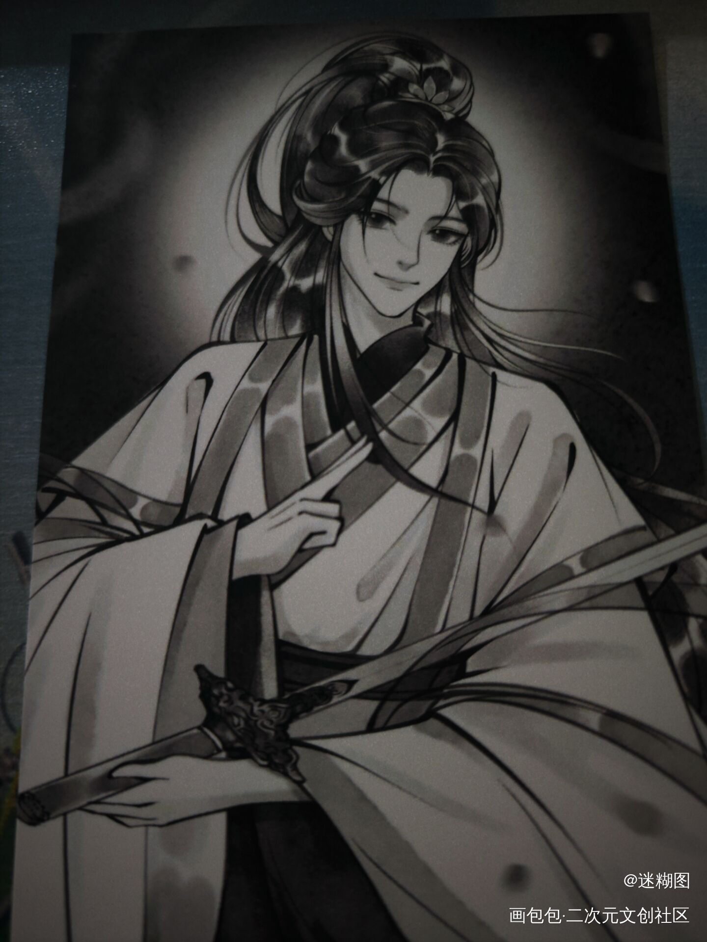 _天官赐福无料返图绘画作品