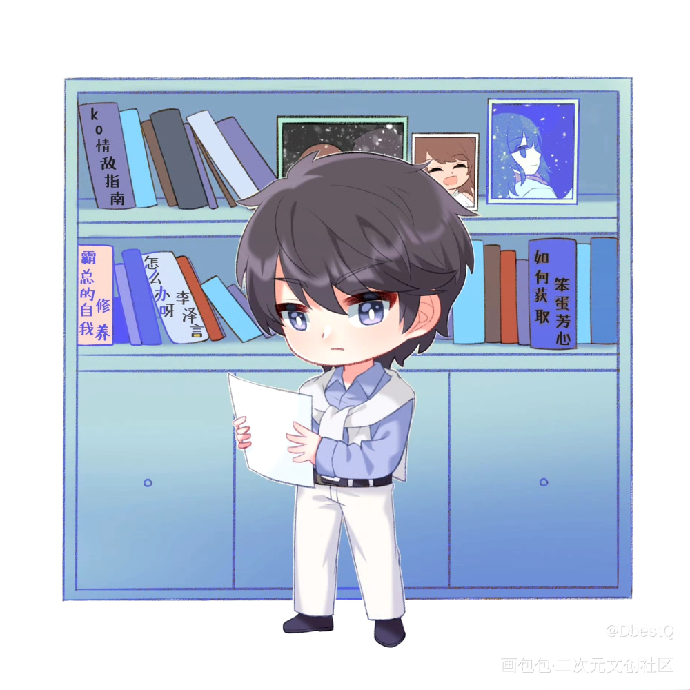 李泽言_恋与制作人李泽言·恋与制作人绘画作品