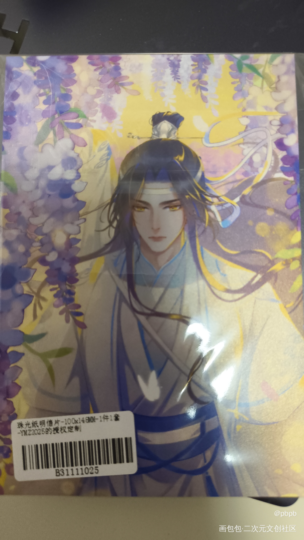 晴光映雪含光君_魔道祖师授权返图绘画作品