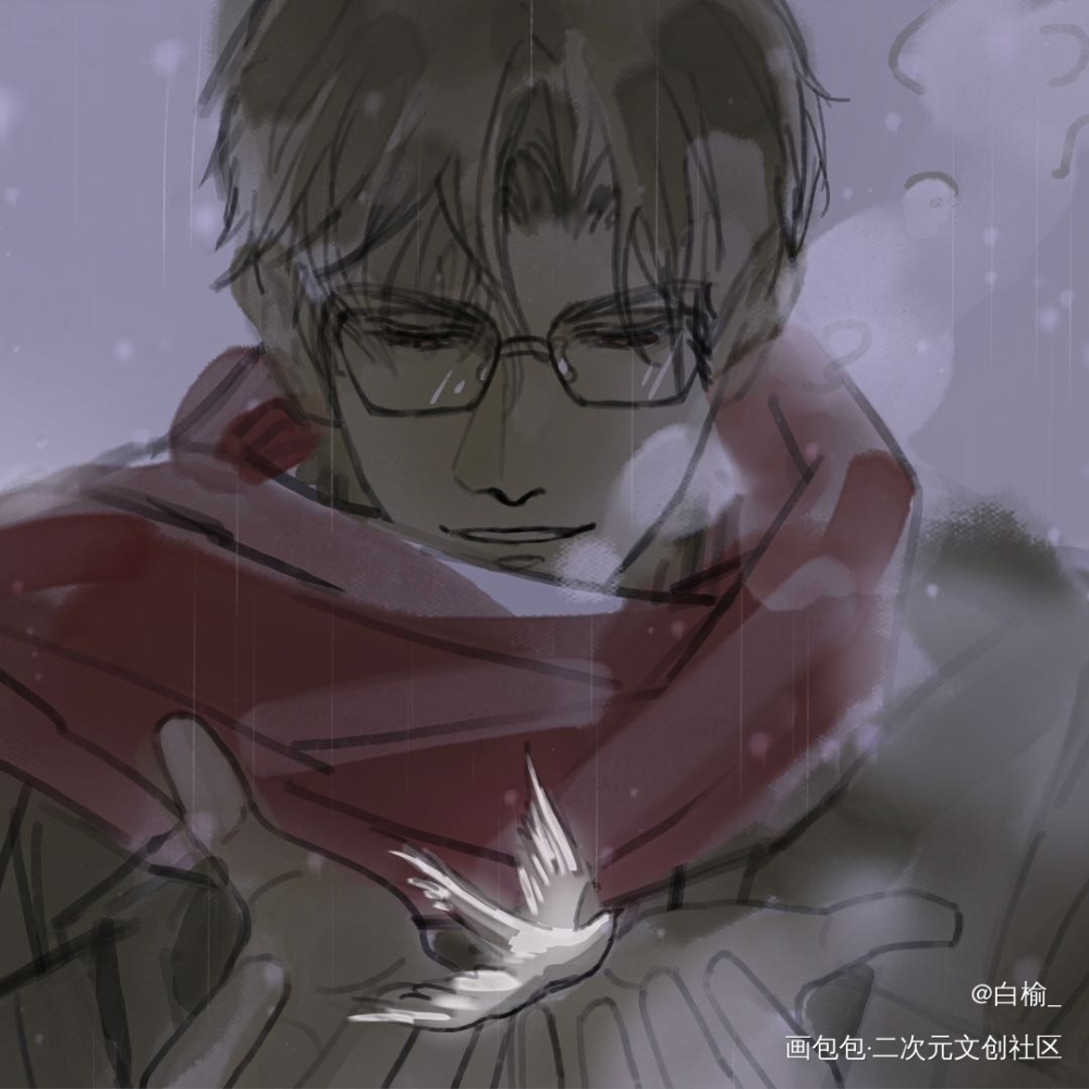 陆沉生日快乐_光与夜之恋陆沉绘画作品