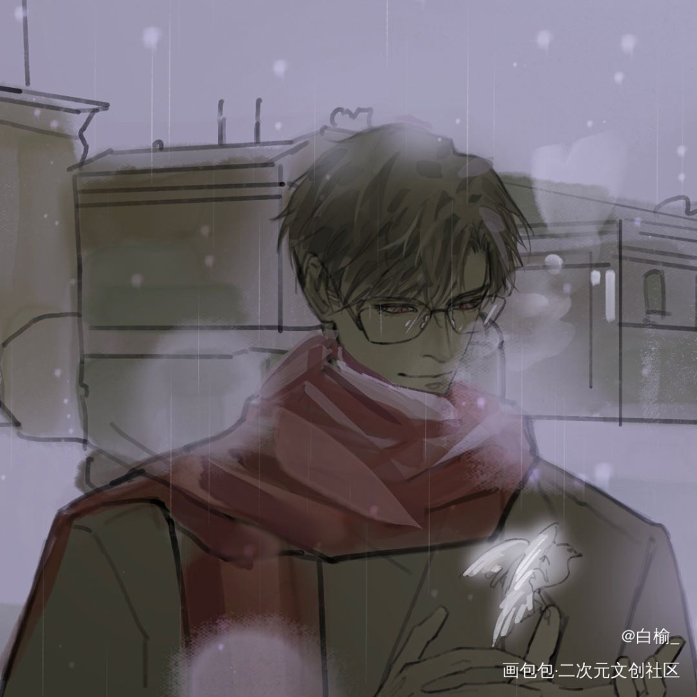 陆沉生日快乐_光与夜之恋陆沉绘画作品