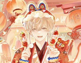 除夕快乐_绘画作品
