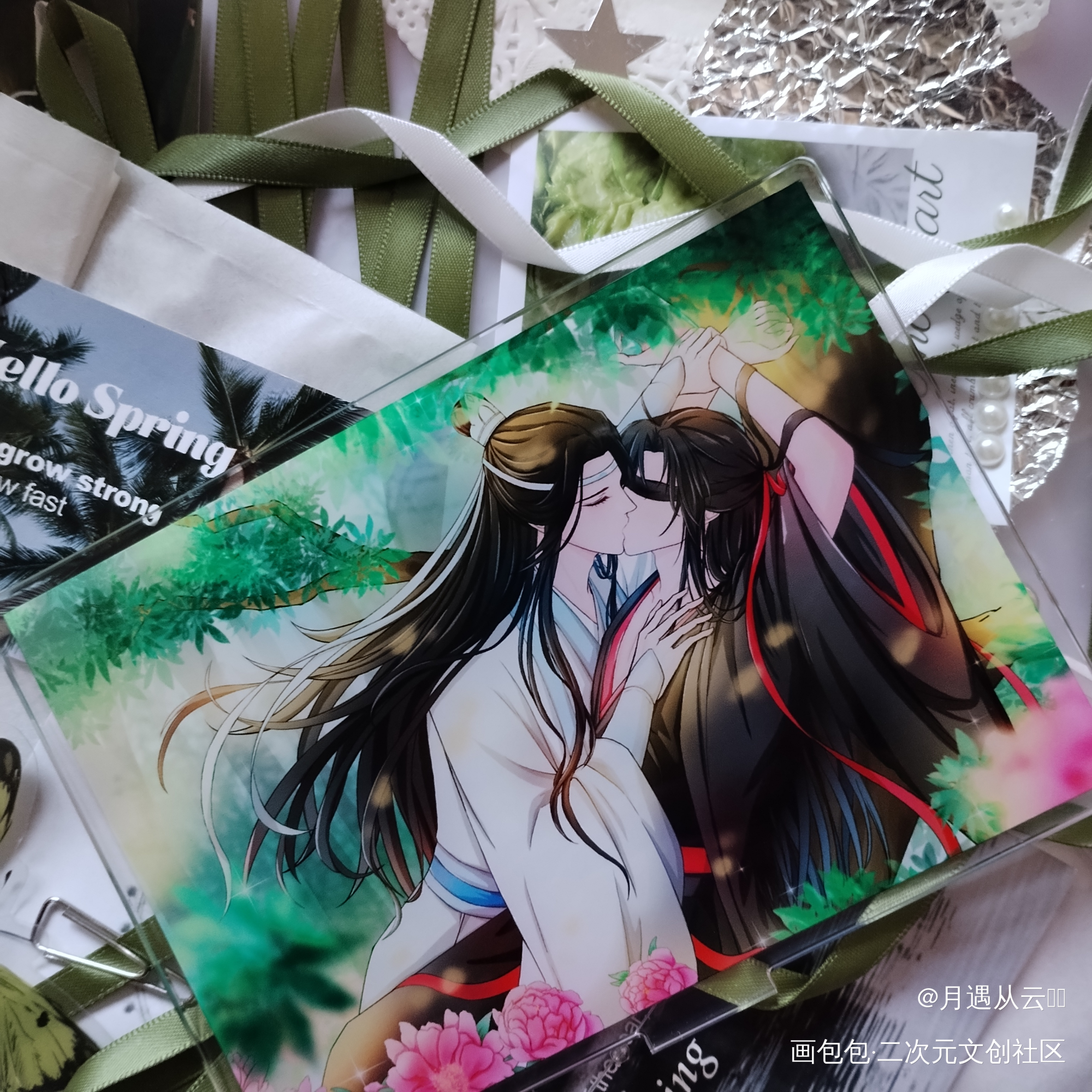 忘羡_魔道祖师无料返图忘羡蓝忘机·魔道祖师魏无羡·魔道祖师绘画作品