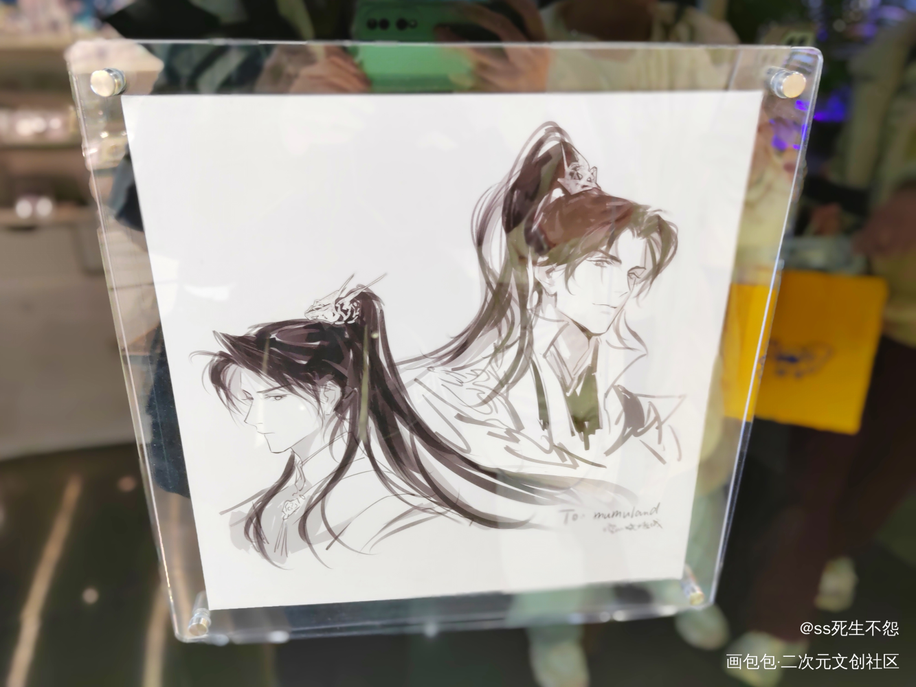 _二哈和他的白猫师尊绘画作品