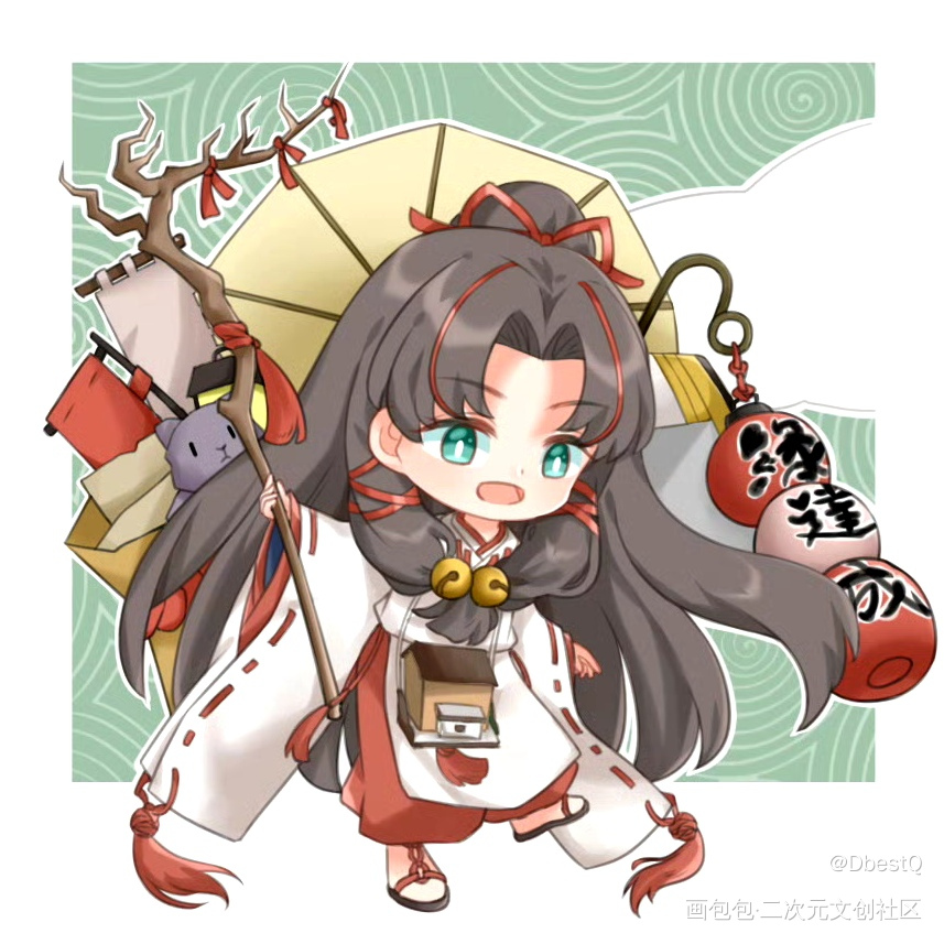 缘结神_阴阳师绘画作品