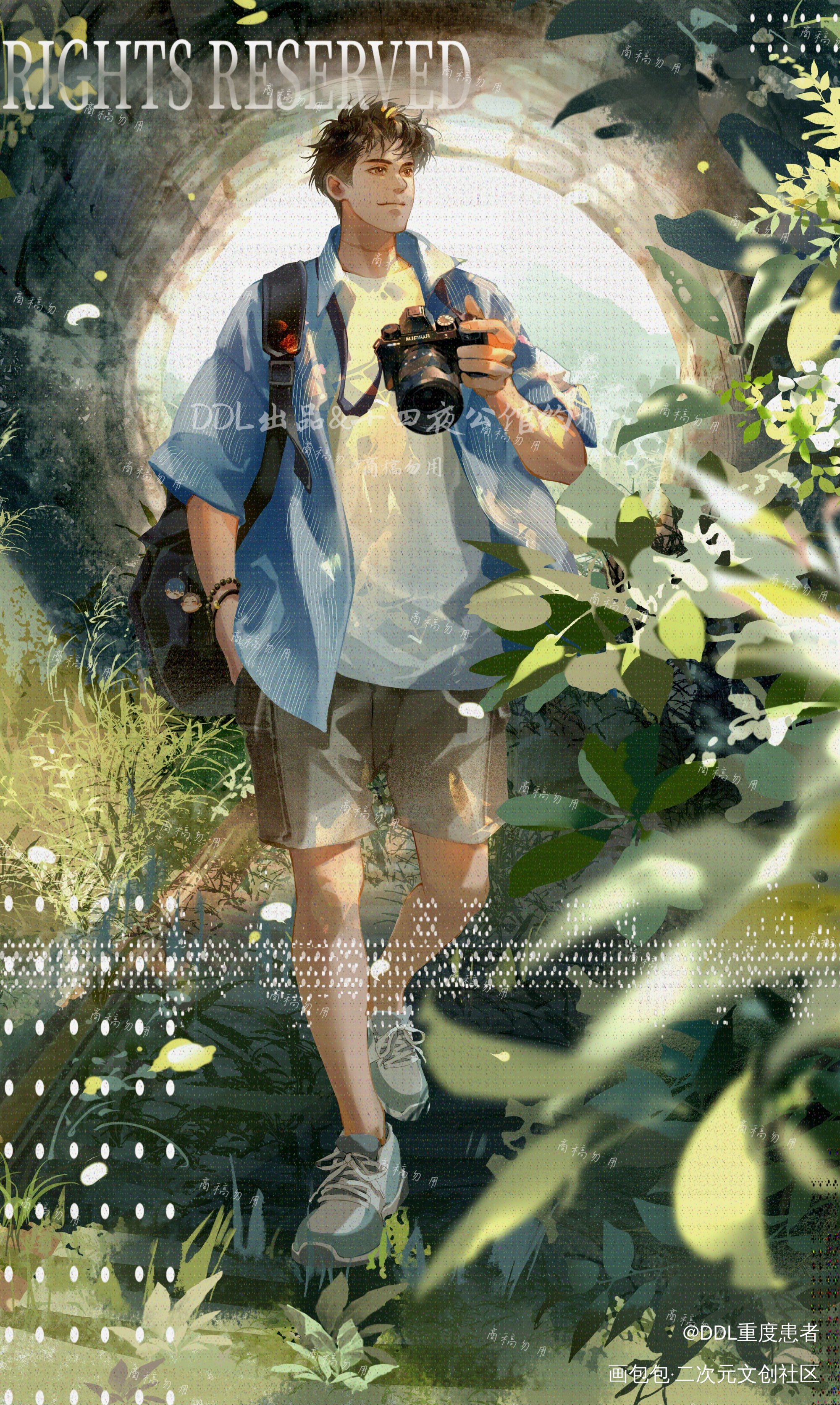 吴老板生贺_盗墓笔记吴邪绘画作品