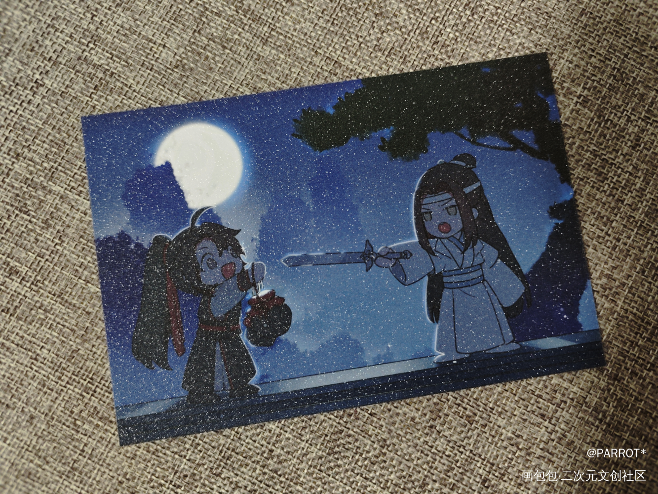 _魔道祖师无料返图绘画作品