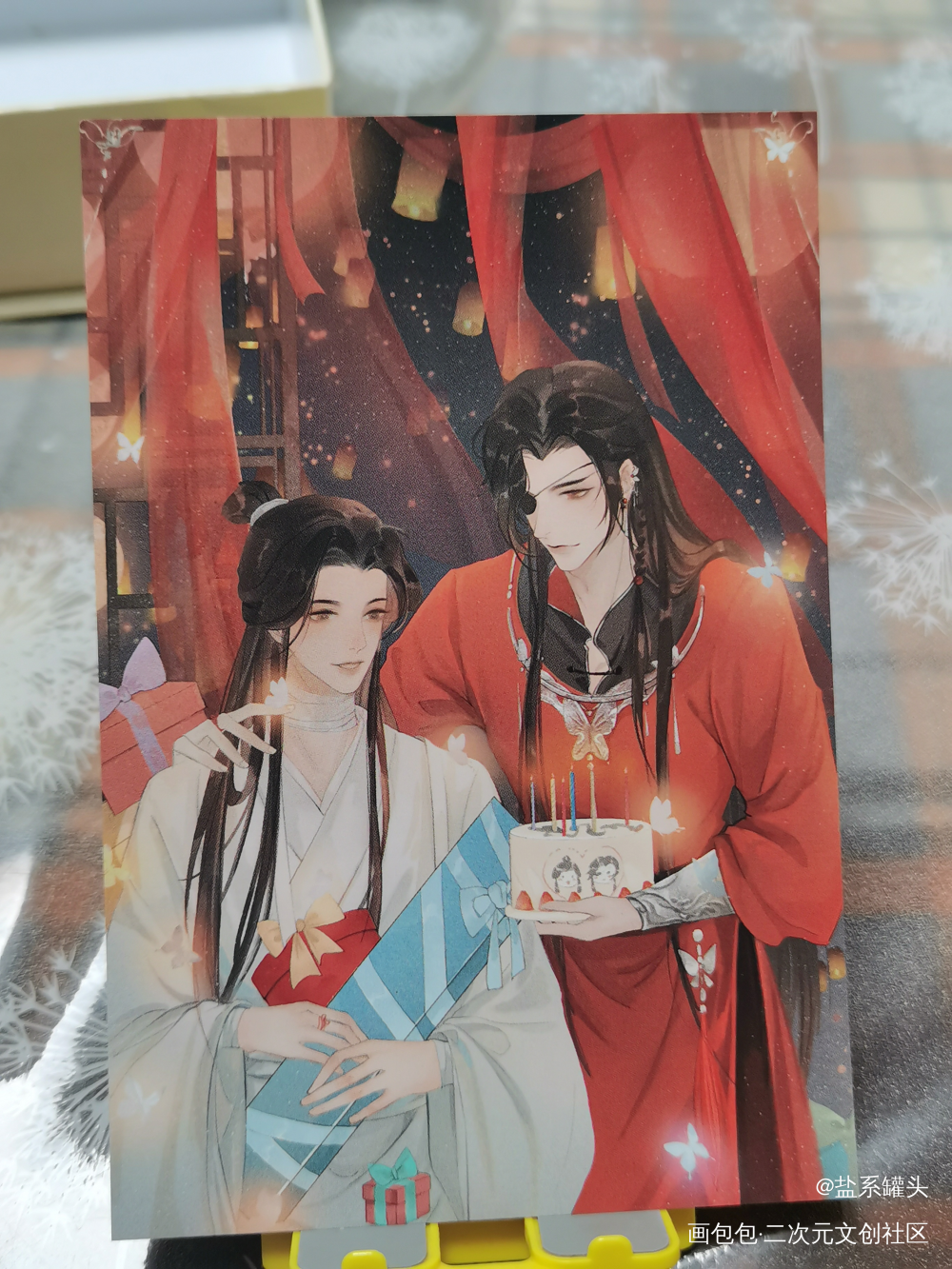 _天官赐福无料返图花怜花城·天官赐福谢怜·天官赐福绘画作品