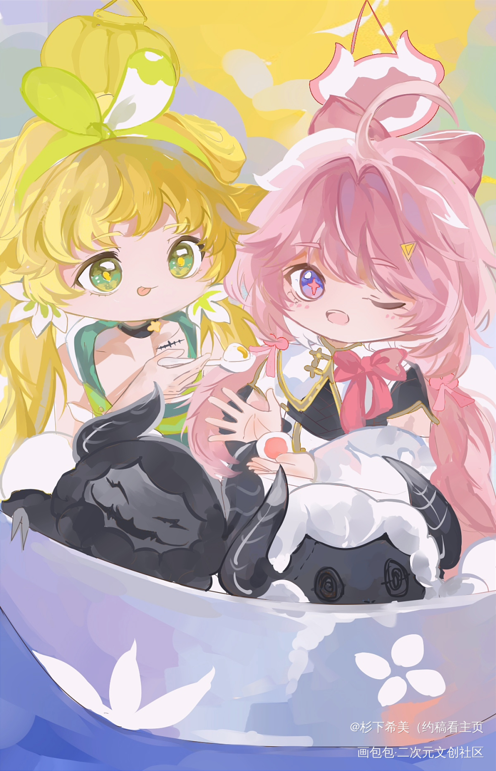 安可维里奈_鸣潮绘画作品