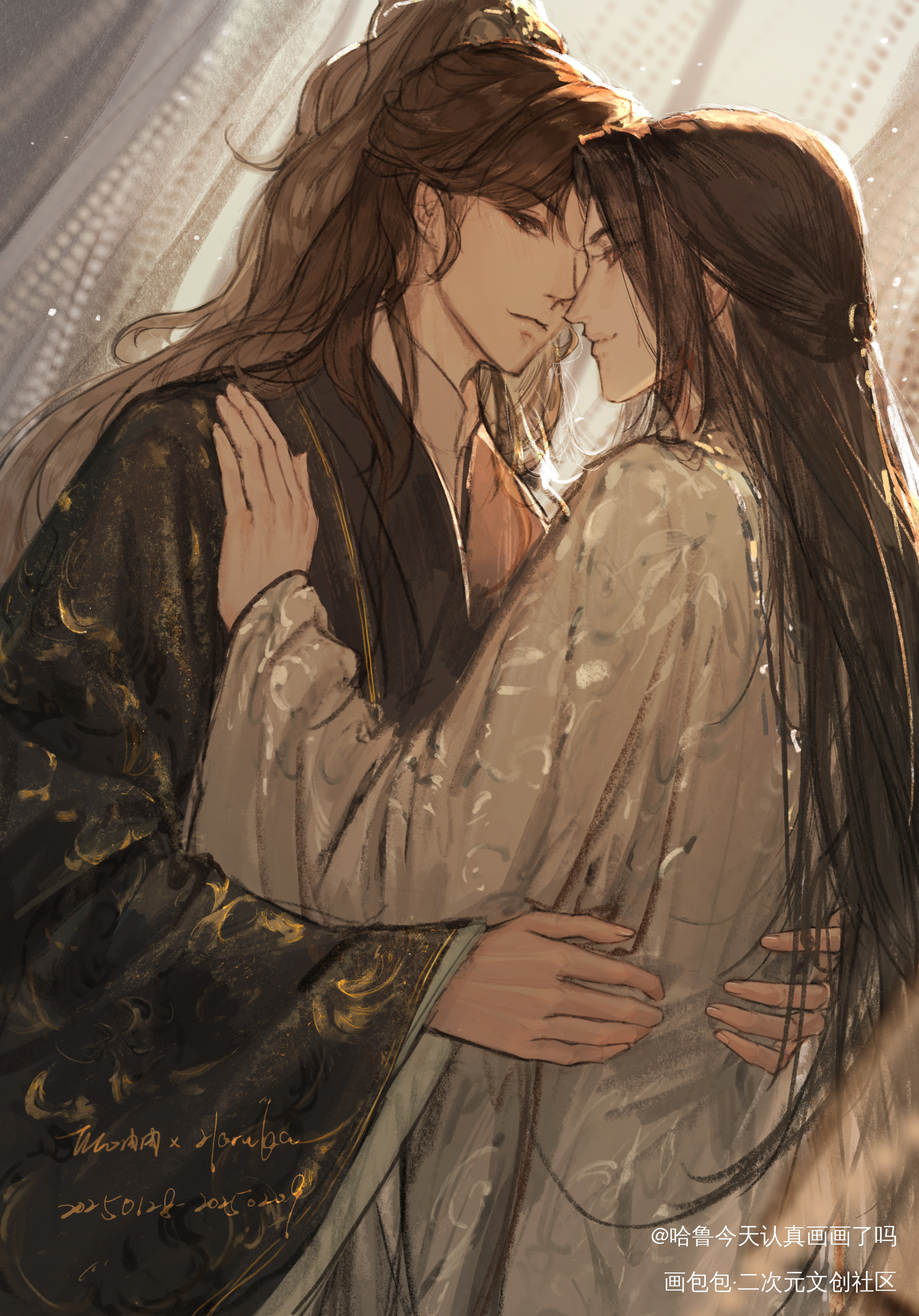 子熹生日快乐呀～_杀破狼长顾长庚顾昀绘画作品