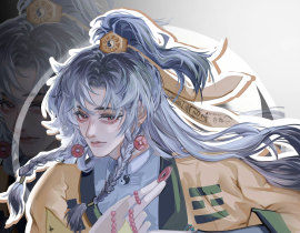 五鬼镇财平安现，道源天地护身形_绘画作品