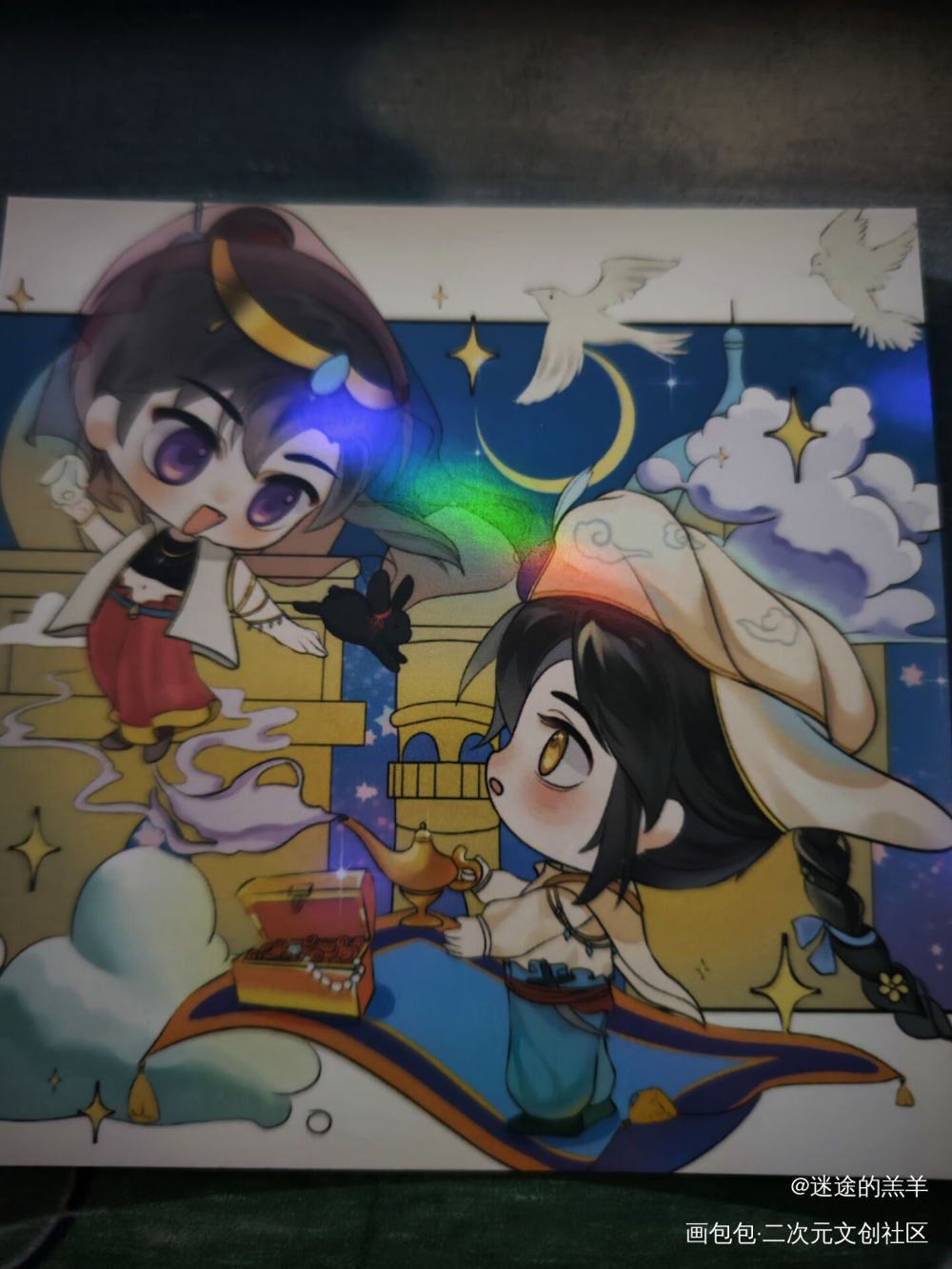 _魔道祖师无料返图绘画作品
