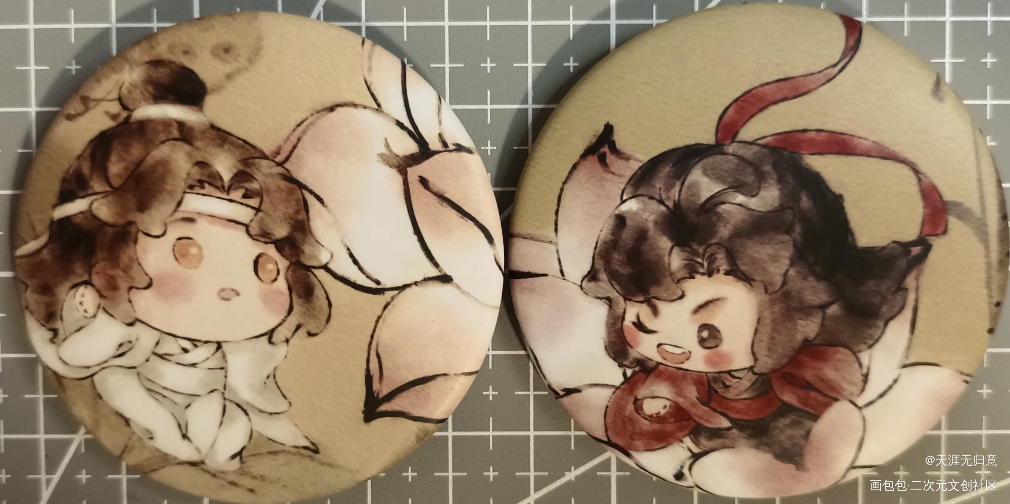 太可爱啦_魔道祖师无料返图忘羡蓝忘机·魔道祖师魏无羡·魔道祖师绘画作品