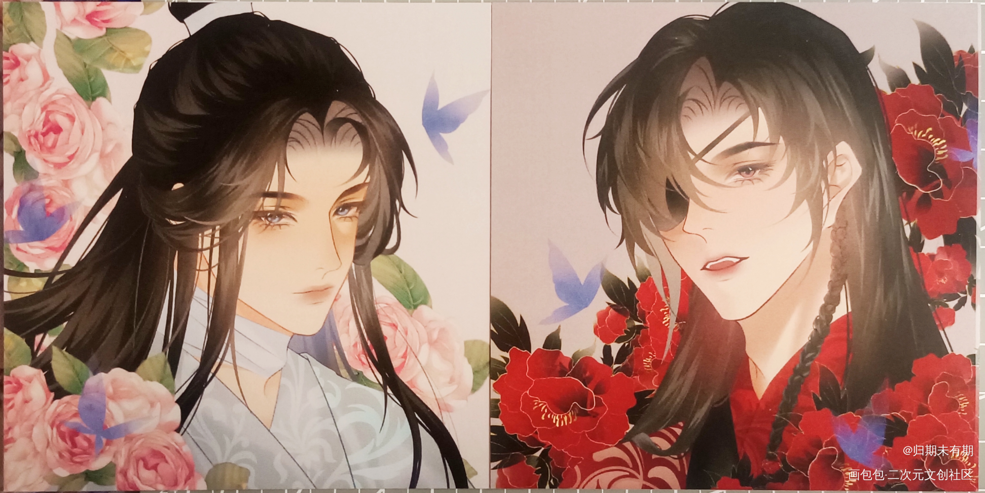 好帅！_天官赐福无料返图花怜花城·天官赐福谢怜·天官赐福绘画作品