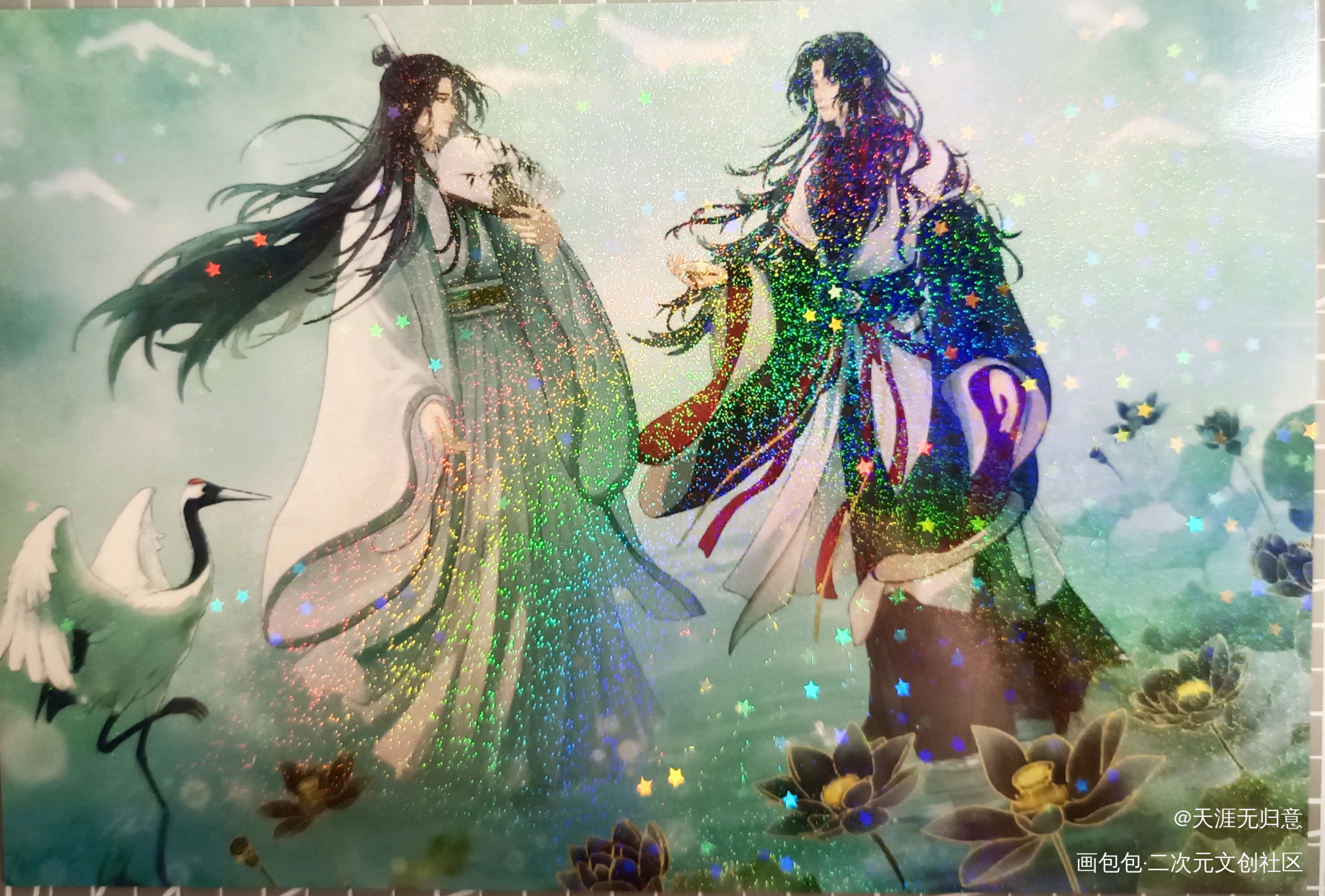 都绝美！_人渣反派自救系统天官赐福无料返图绘画作品