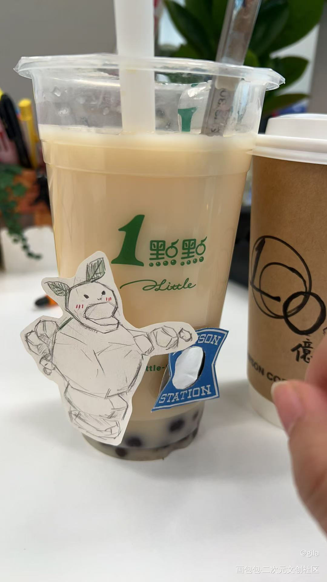 天雷滚滚我好怕怕_哪吒之魔童降世绘画作品